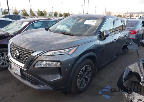 2021 Nissan Rogue Sv Fwd from USA, damaged, VIN 5N1AT3BA6MC824247